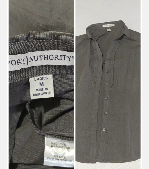 Ann Taylor Capris pants Size 8 And Port Authority  Women Medium 2pcs.      B8 - Picture 9 of 12